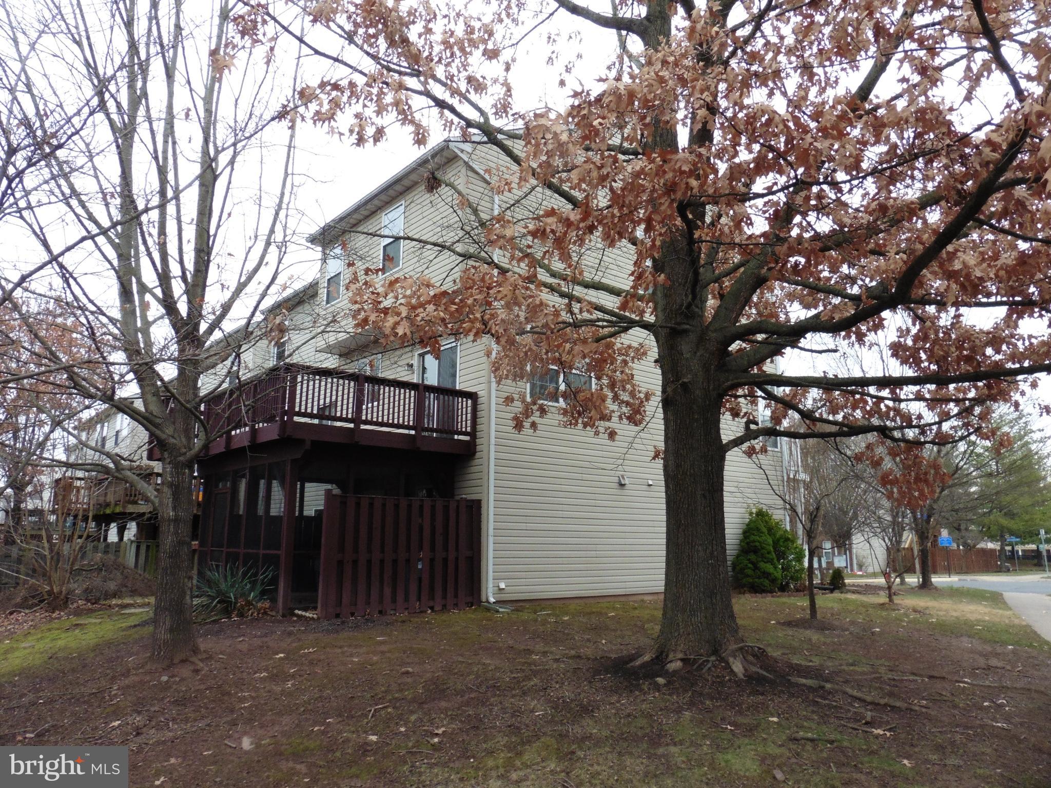 14824 Edman Road Centreville, VA 20121 - Photo 15 of 17 View of deck and screened patio