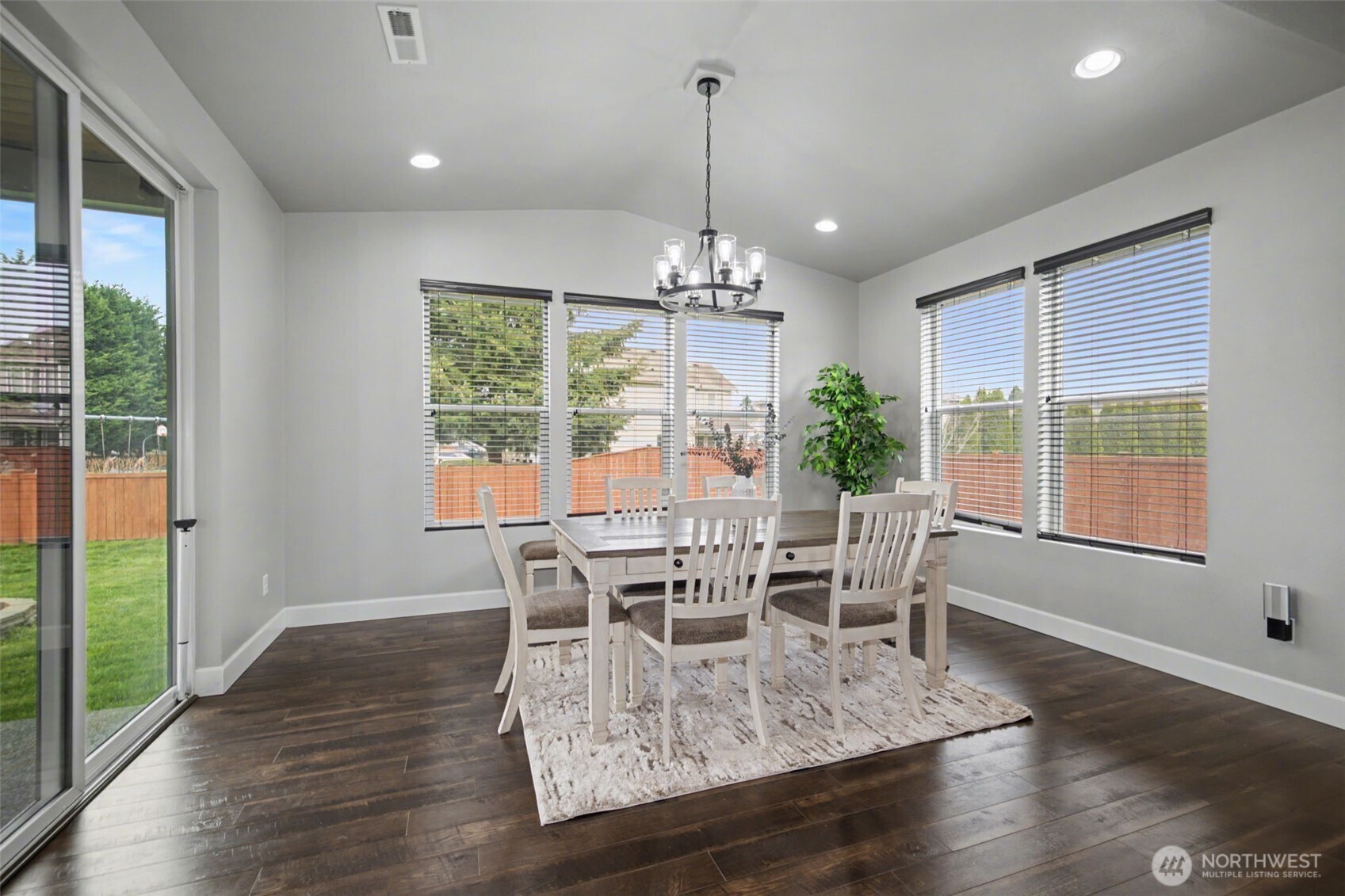 207 Fielding Street Northeast Orting, WA 98360 - Photo 14 of 37 a view of a dining room with furniture window and outside view
