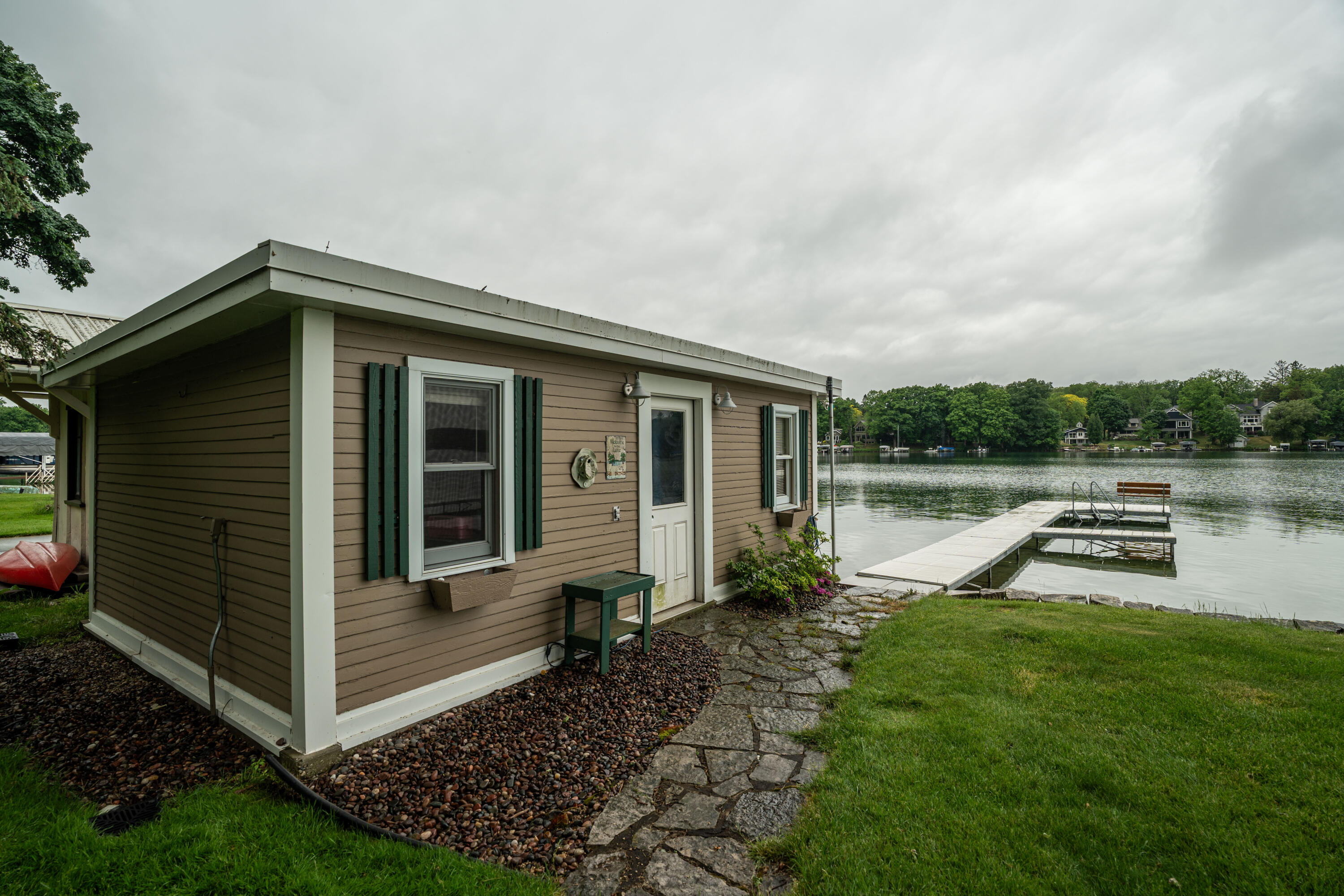 4727 Fontana Beach Road Polk, WI 53086 - Photo 6 of 54 boathouse