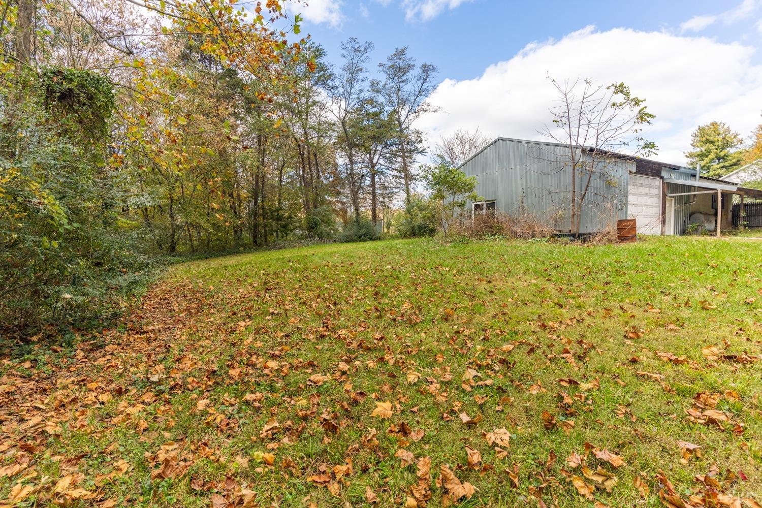 3676 Depot Road Rustburg, VA 24588 - Photo 30 of 37 a view of a backyard