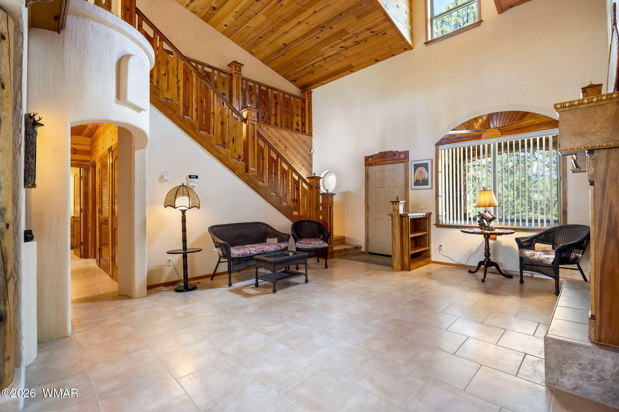 2937 Ransack Road Overgaard, AZ 85933 - Photo 10 of 34 a view of hall way with furniture and stairs