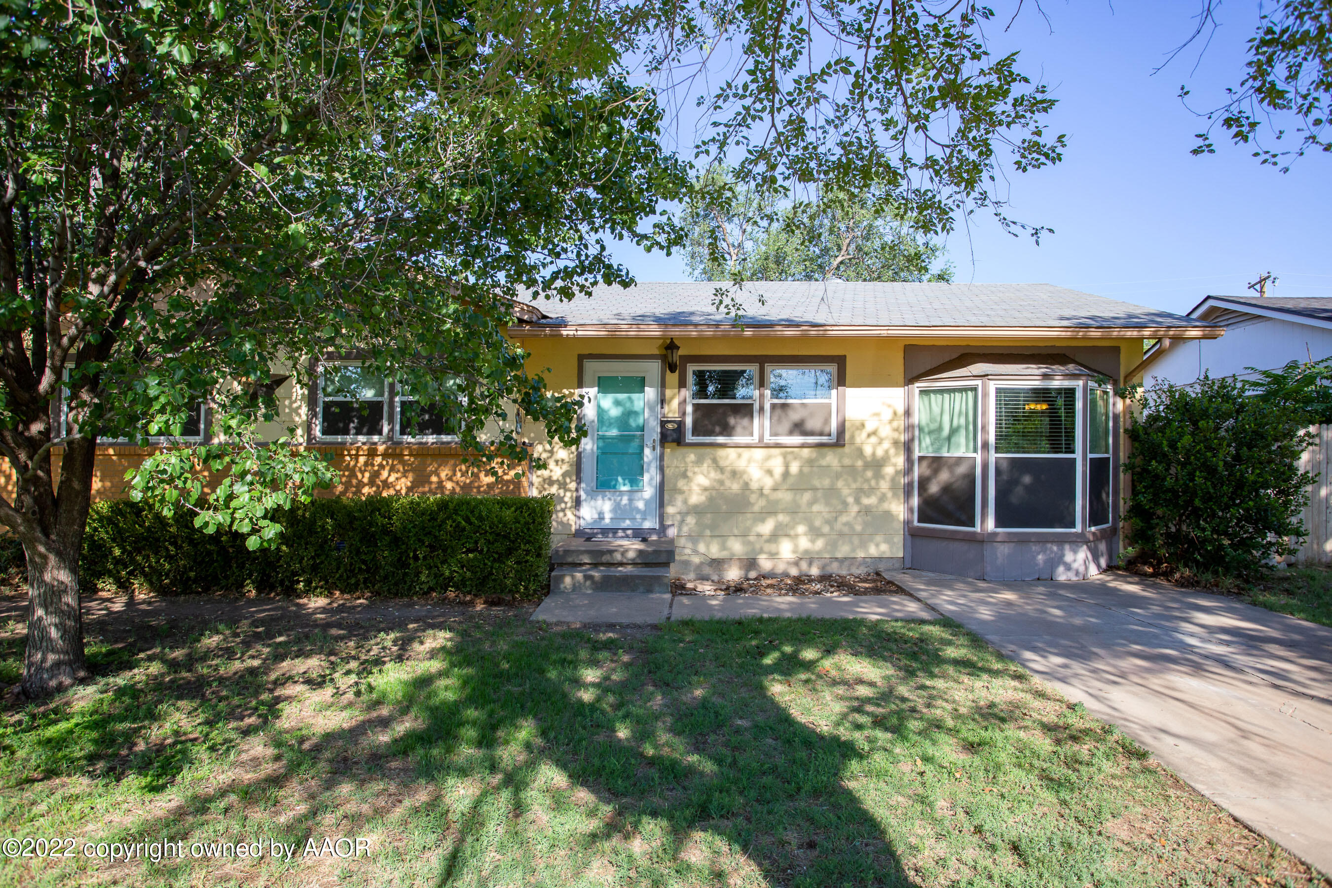 5310 Tumbleweed Drive Amarillo, TX 79110 - Photo 1 of 23 a view of a house with a yard