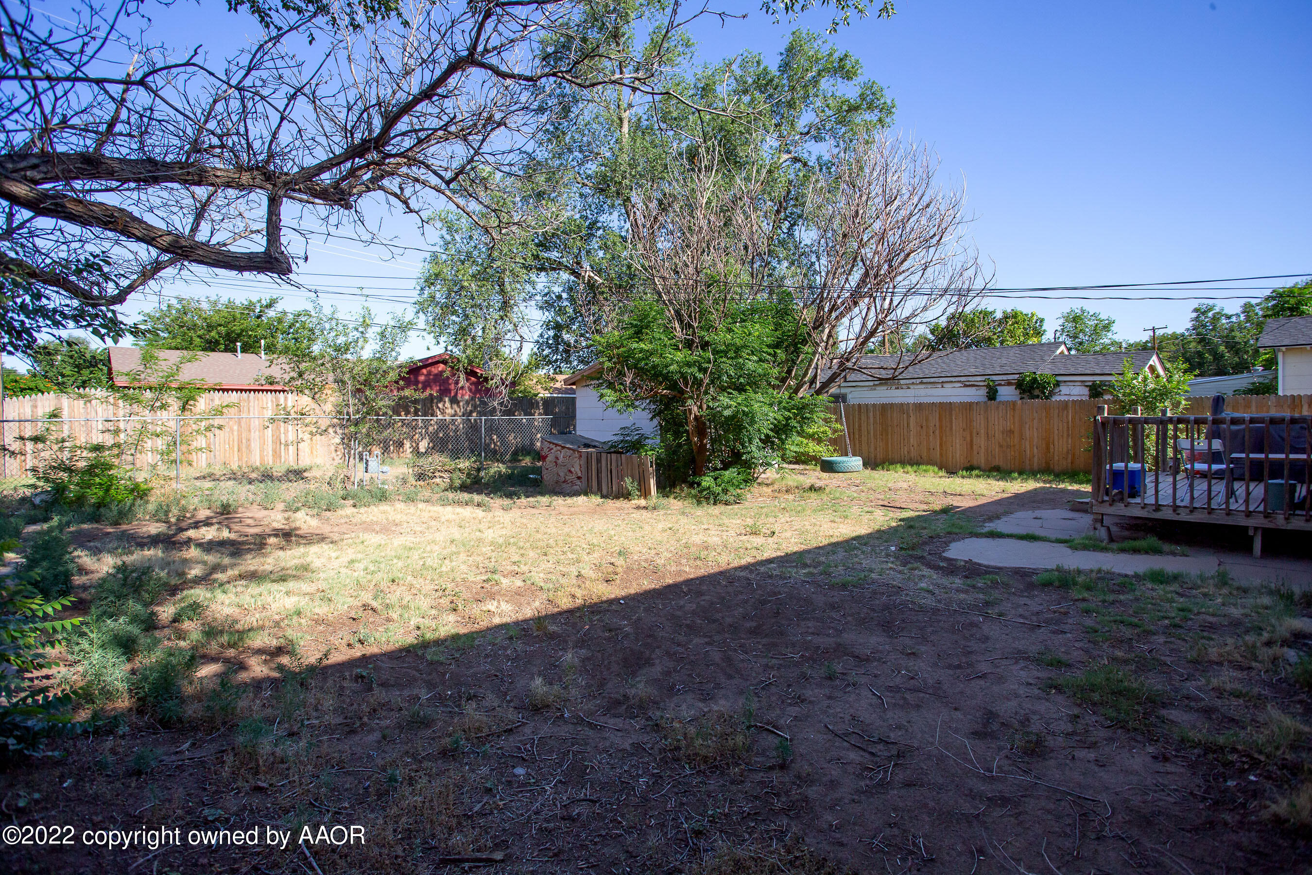 5310 Tumbleweed Drive Amarillo, TX 79110 - Photo 22 of 23 a view of yard with tree