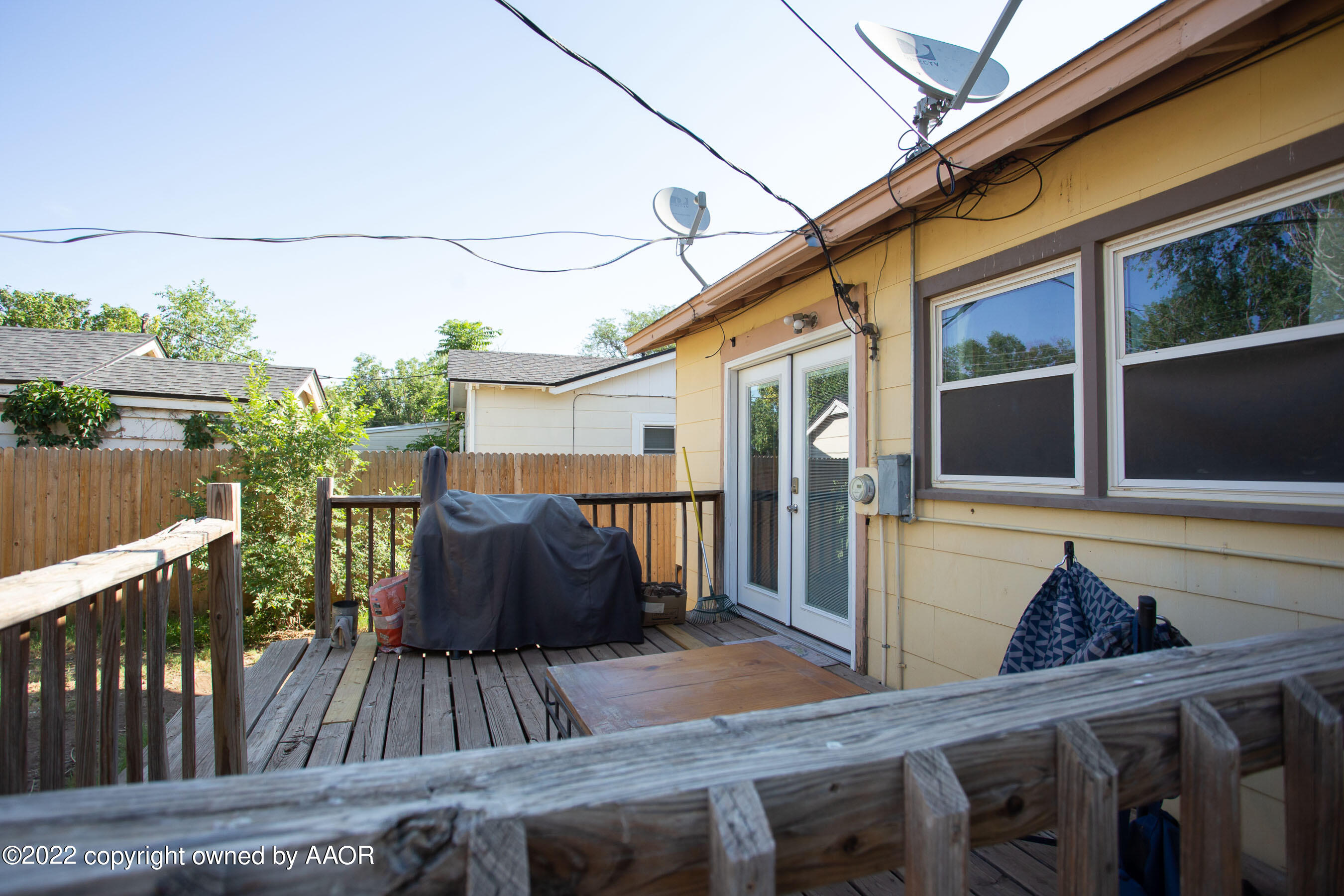 5310 Tumbleweed Drive Amarillo, TX 79110 - Photo 23 of 23 a view of a house with wooden deck and furniture