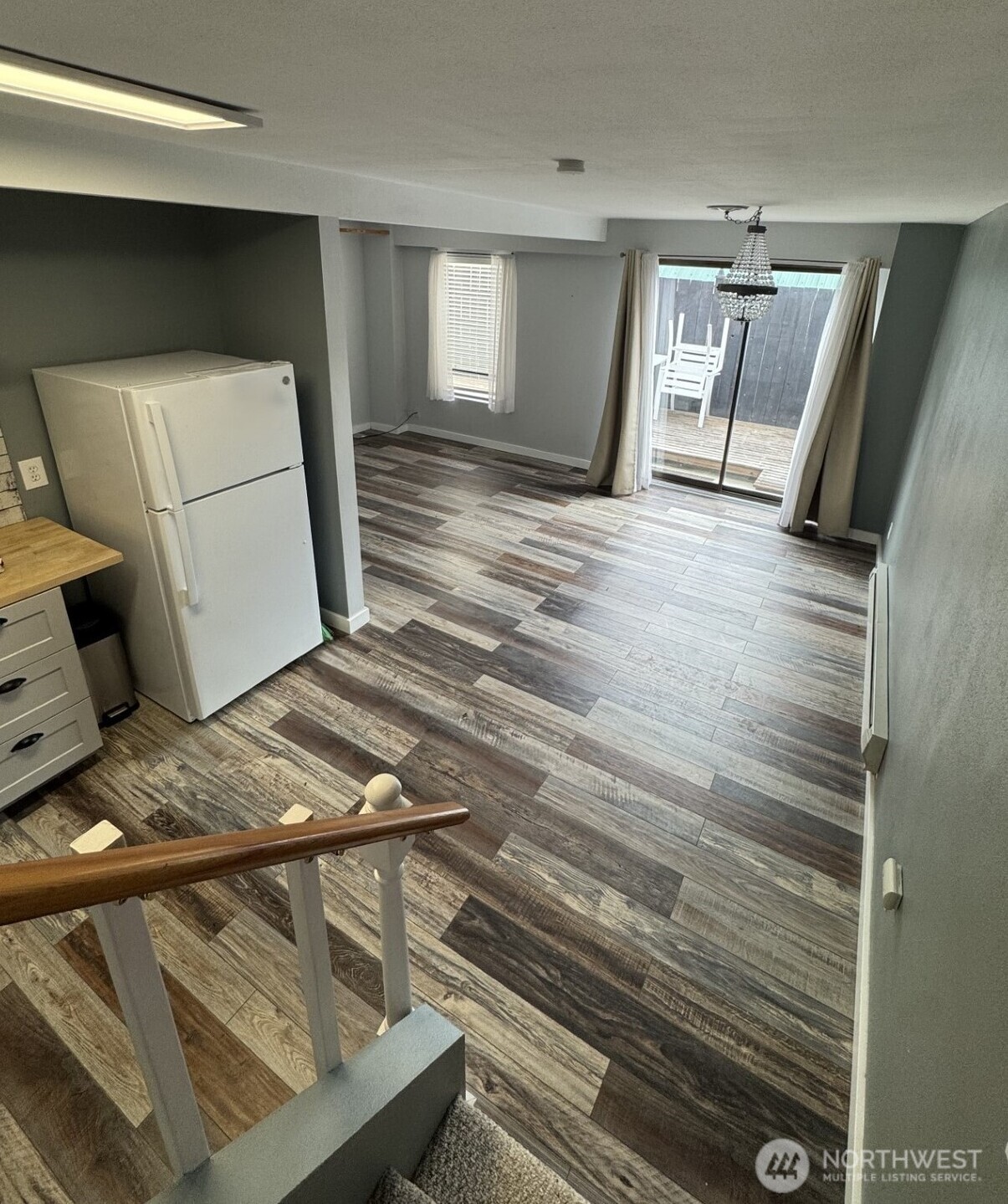 145 North Harris Avenue Manson, WA 98831 - Photo 22 of 28 a view of a livingroom with wooden floor