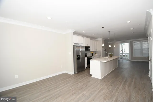 a view of a house with wooden floor