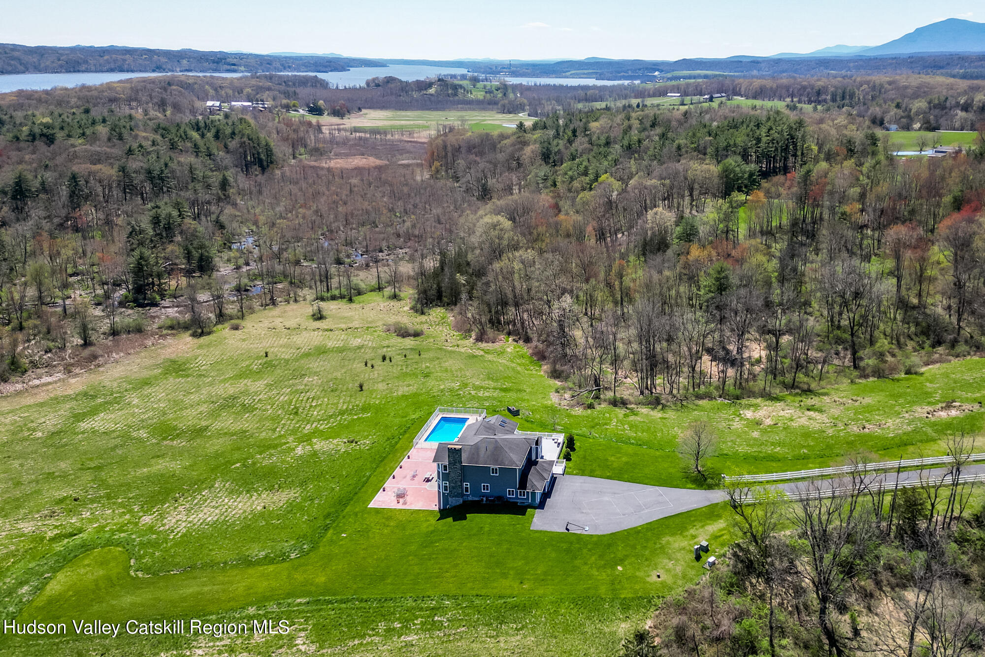 742 Embought Road Catskill, NY 12414 - Photo 30 of 30 an aerial view of a house with a yard