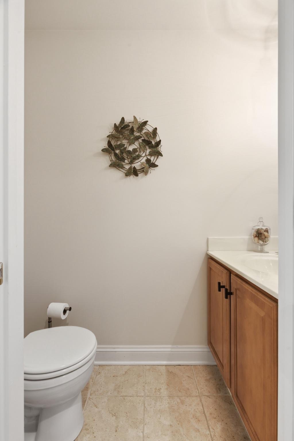 1219 Meadow View Road Pasadena, MD 21122 - Photo 43 of 70 2nd floor charming half-bath with elegant accents.