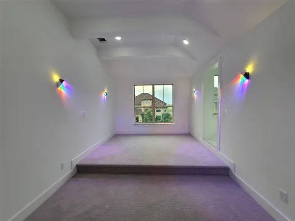 a view of empty room