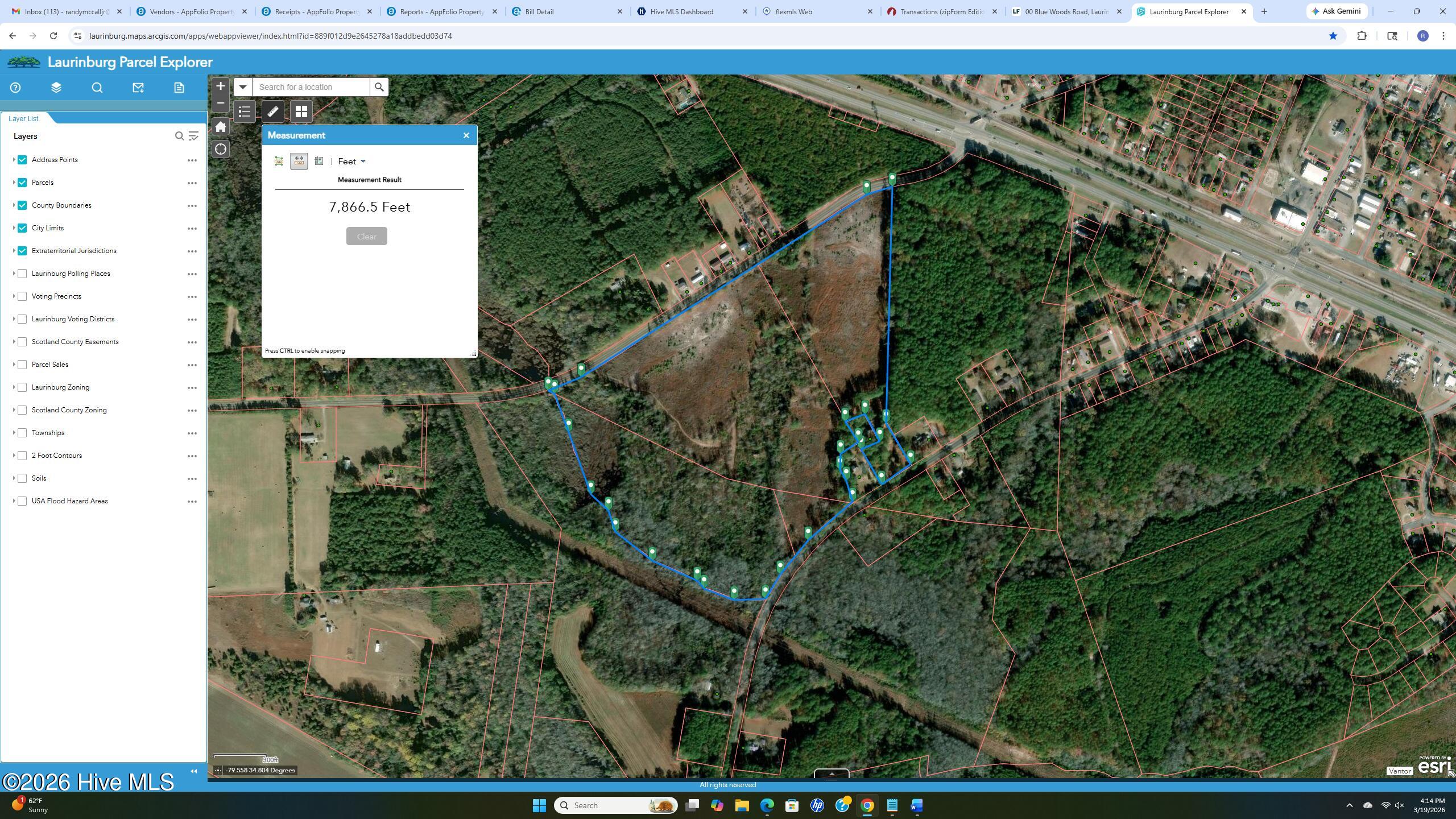 Tbd Old Wire Road Laurel Hill, NC 28351 - Photo 1 of 9 Aerial View