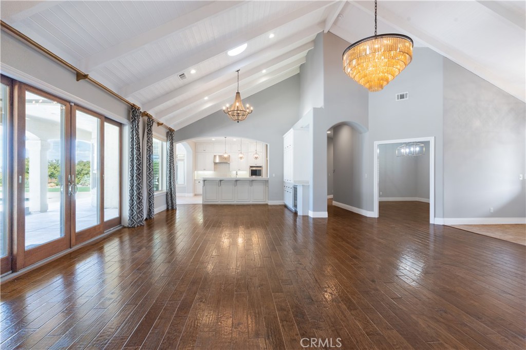 520 Stanton Street Arroyo Grande, CA 93420 - Photo 11 of 45 wooden floor in an empty room with a window