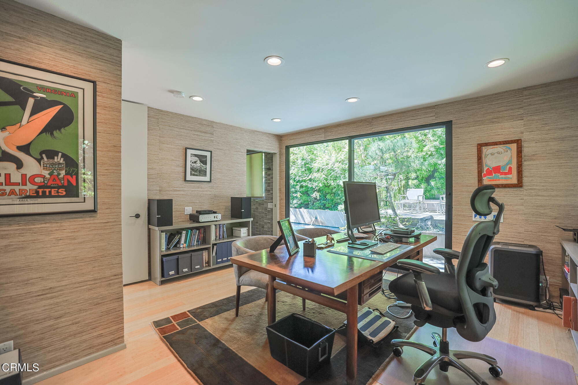 603 Arbor Street Pasadena, CA 91105 - Photo 15 of 26 a workspace with furniture and a window