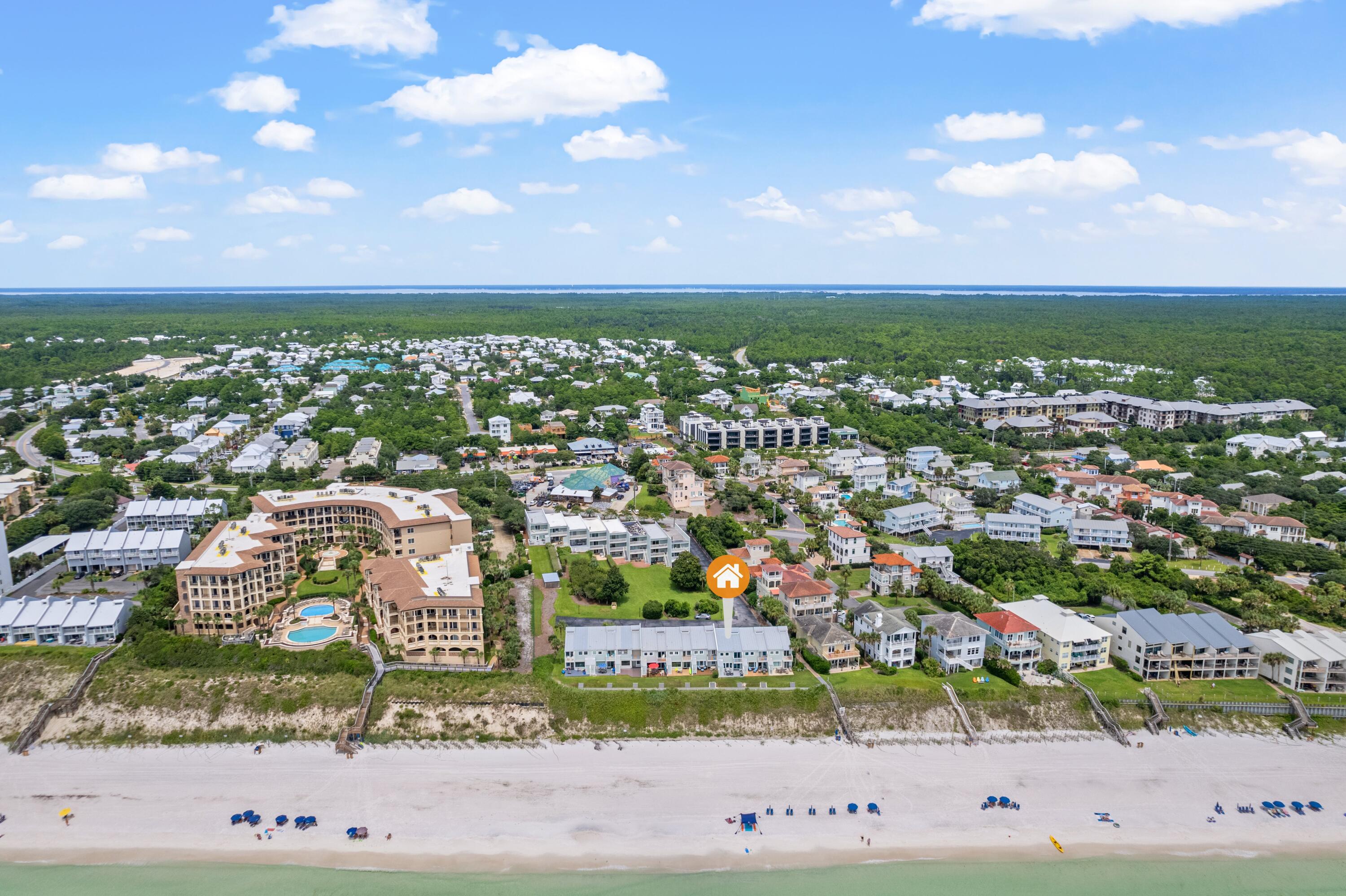 128 Blue Mountain Road, Unit 3 Santa Rosa Beach, FL 32459 - Photo 32 of 33 an aerial view of a city