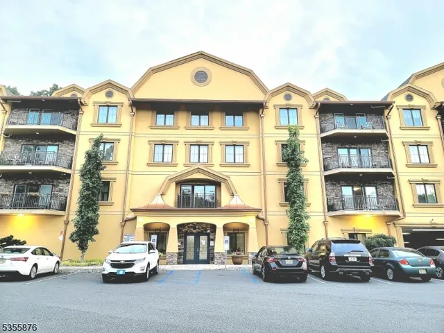 a car parked in front of a building