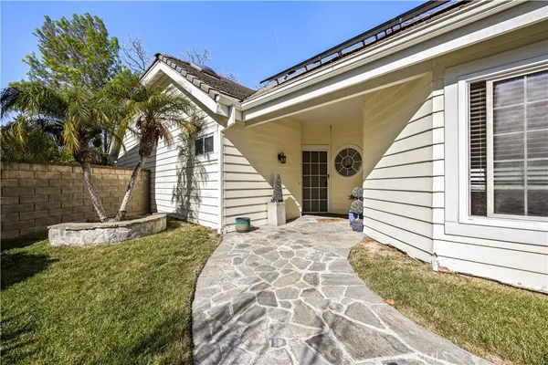a view of a house with a door