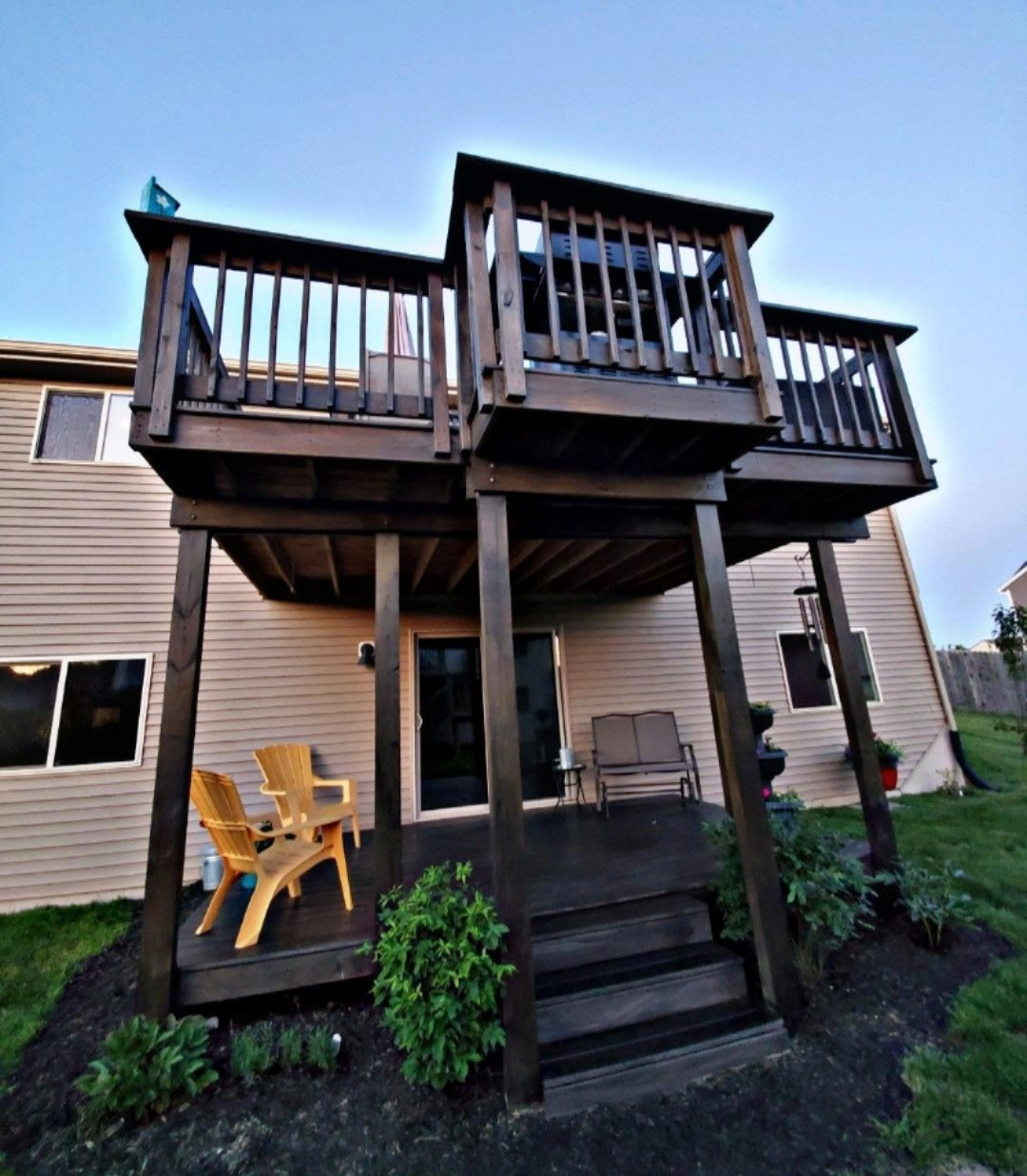 4256 Springwell Court Wayland, MI 49348 - Photo 4 of 33 Rear Deck