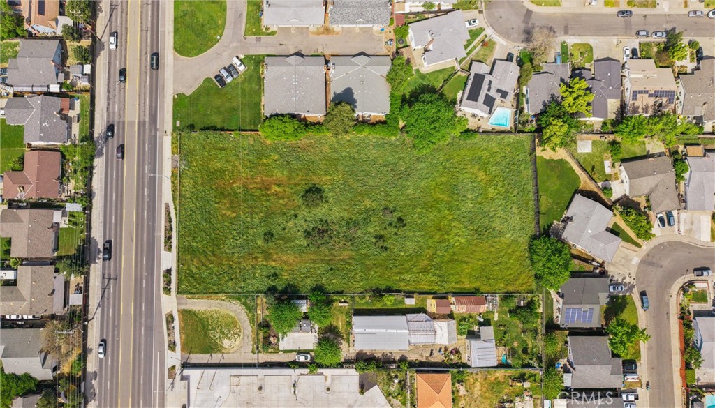 aerial view of multiple house