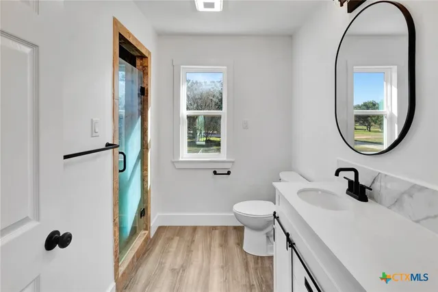 a view of a volley ball court