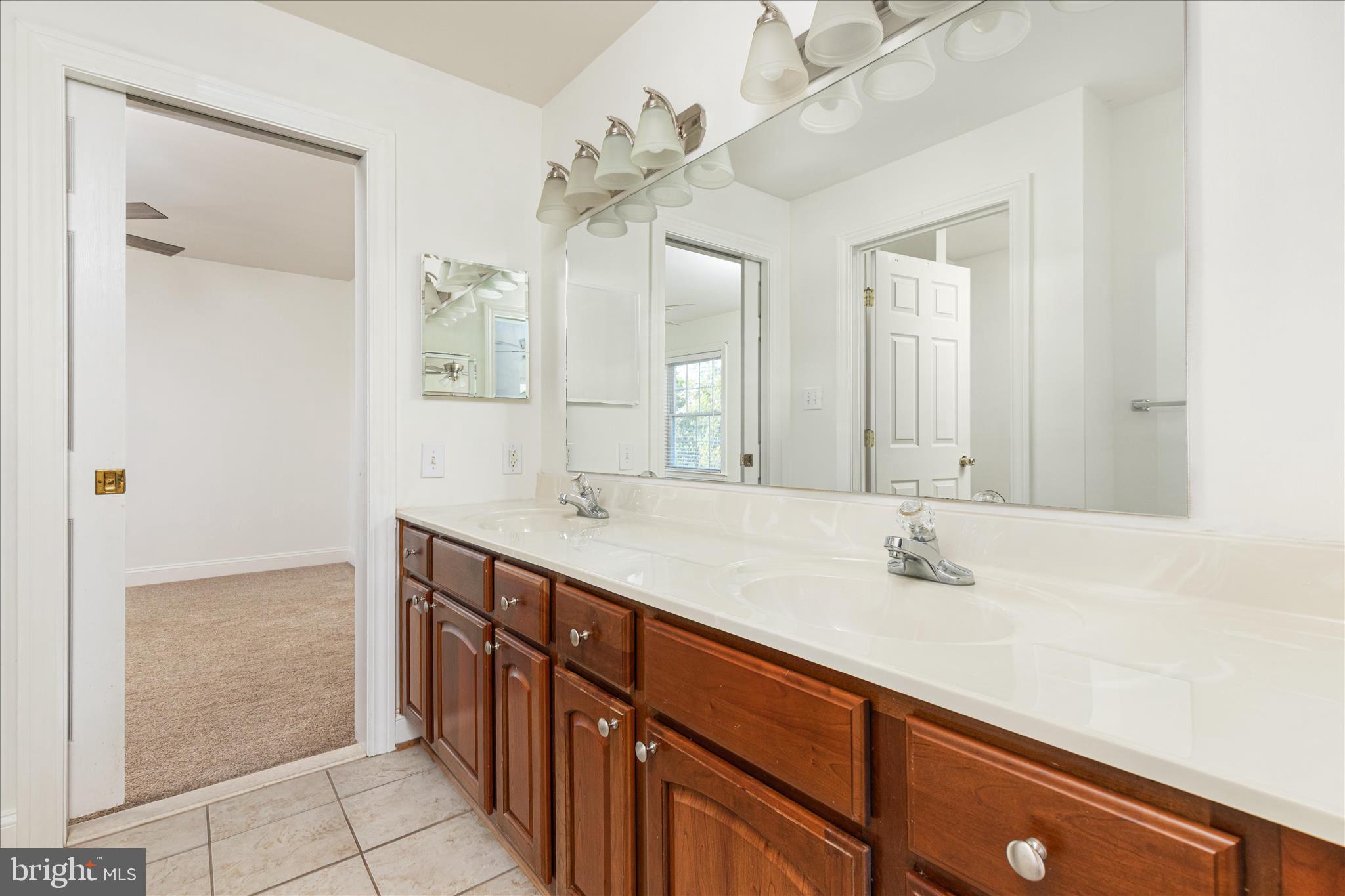 1200 Salem Church Road Stephens City, VA 22655 - Photo 21 of 69 a bathroom with a double vanity sink mirror and