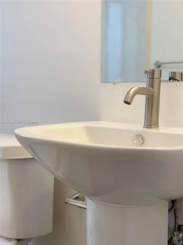 a bathroom with a sink