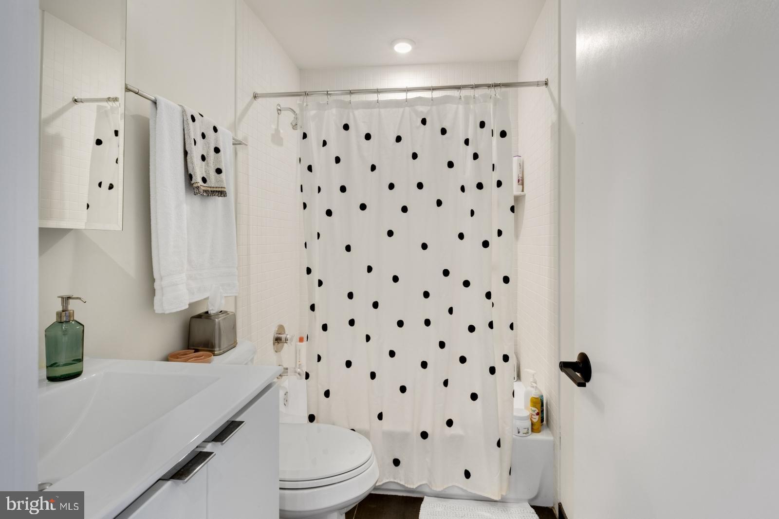 630 Federal Street, Unit 304 Philadelphia, PA 19147 - Photo 20 of 26 a bathroom with a sink toilet and shower