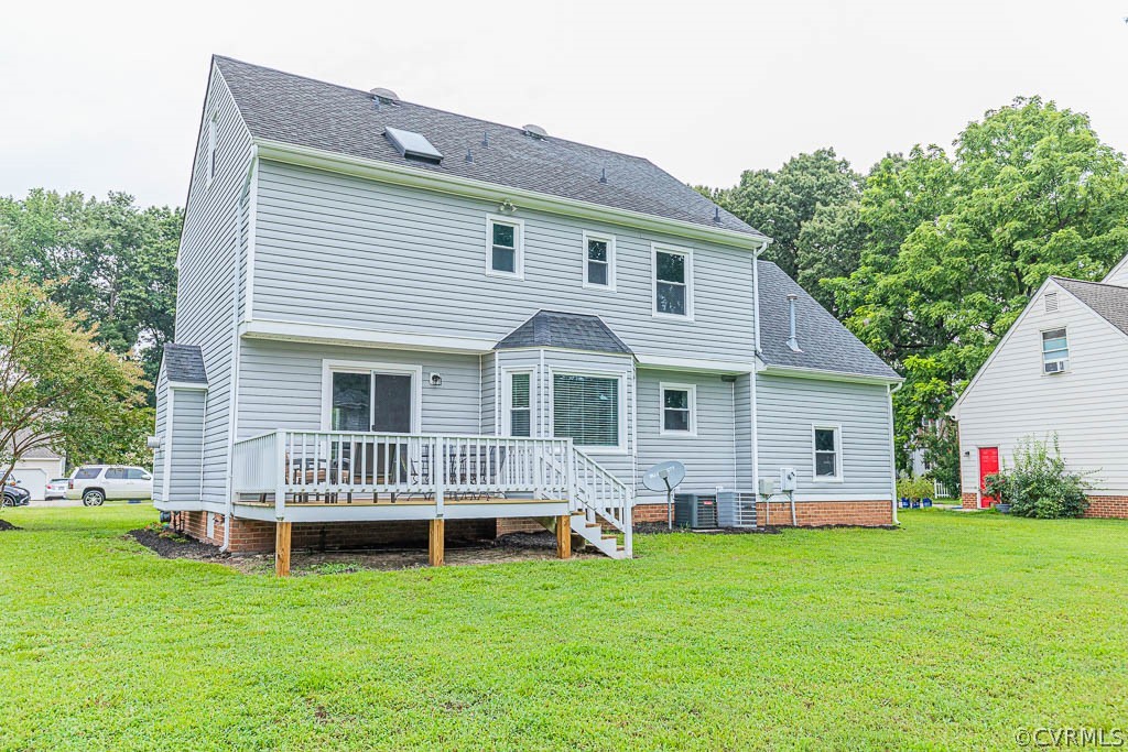 4005 Kings Gate Road Chester, VA 23831 - Photo 45 of 48 a front view of house with yard and green space