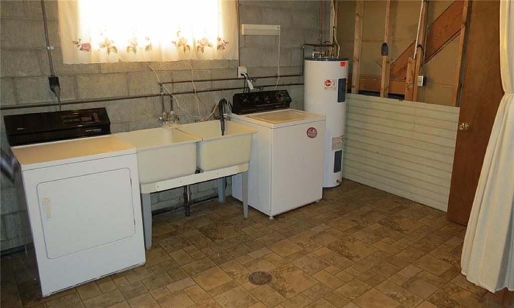 116 Julia Street Rices Landing, PA 15357 - Photo 20 of 25 LARGE LAUNDRY AREA... ROOM FOR ALL YOUR NEEDS.
