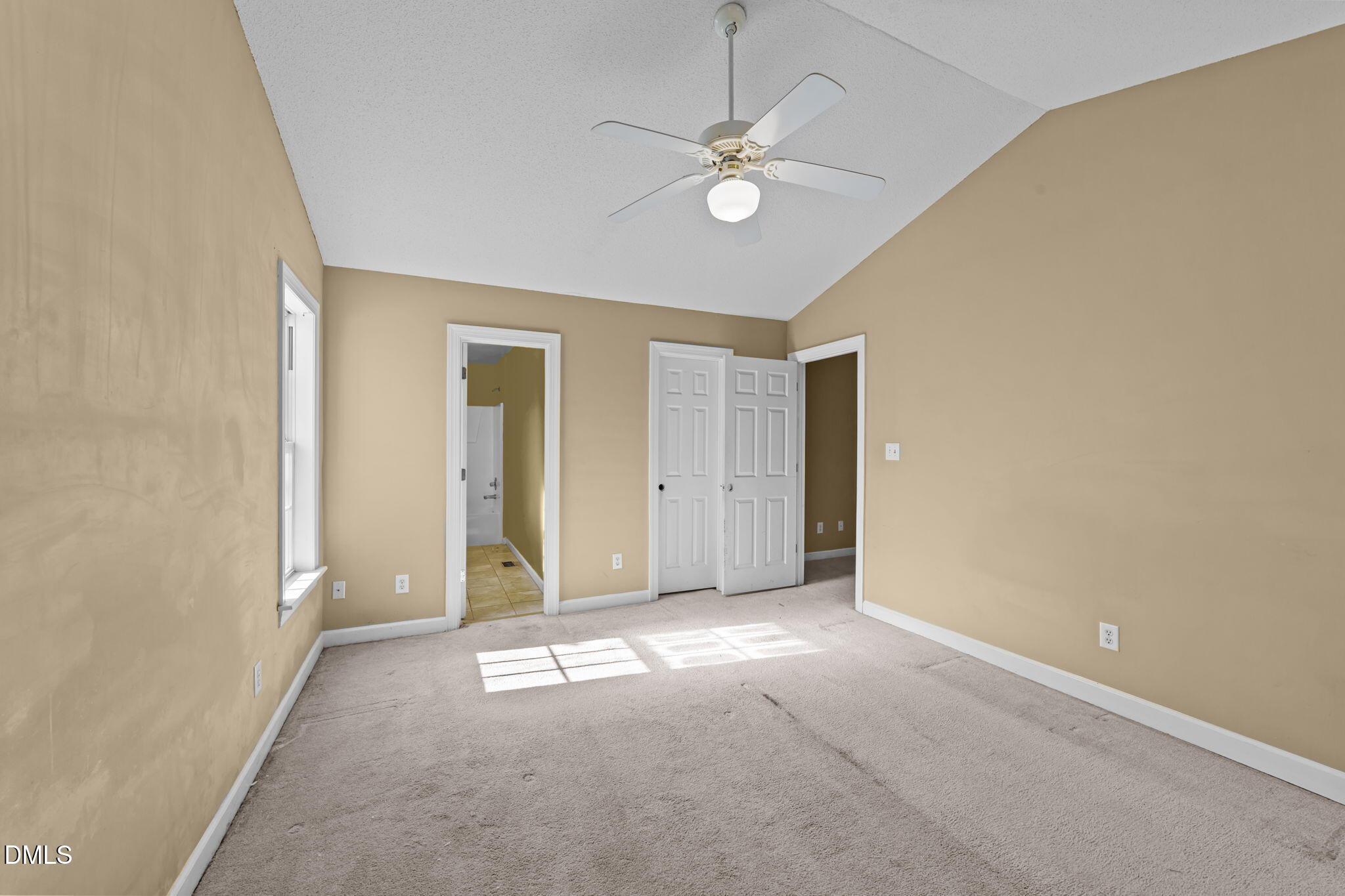 624 Harris Point Way Wake Forest, NC 27587 - Photo 21 of 38 an empty room with chandelier fan