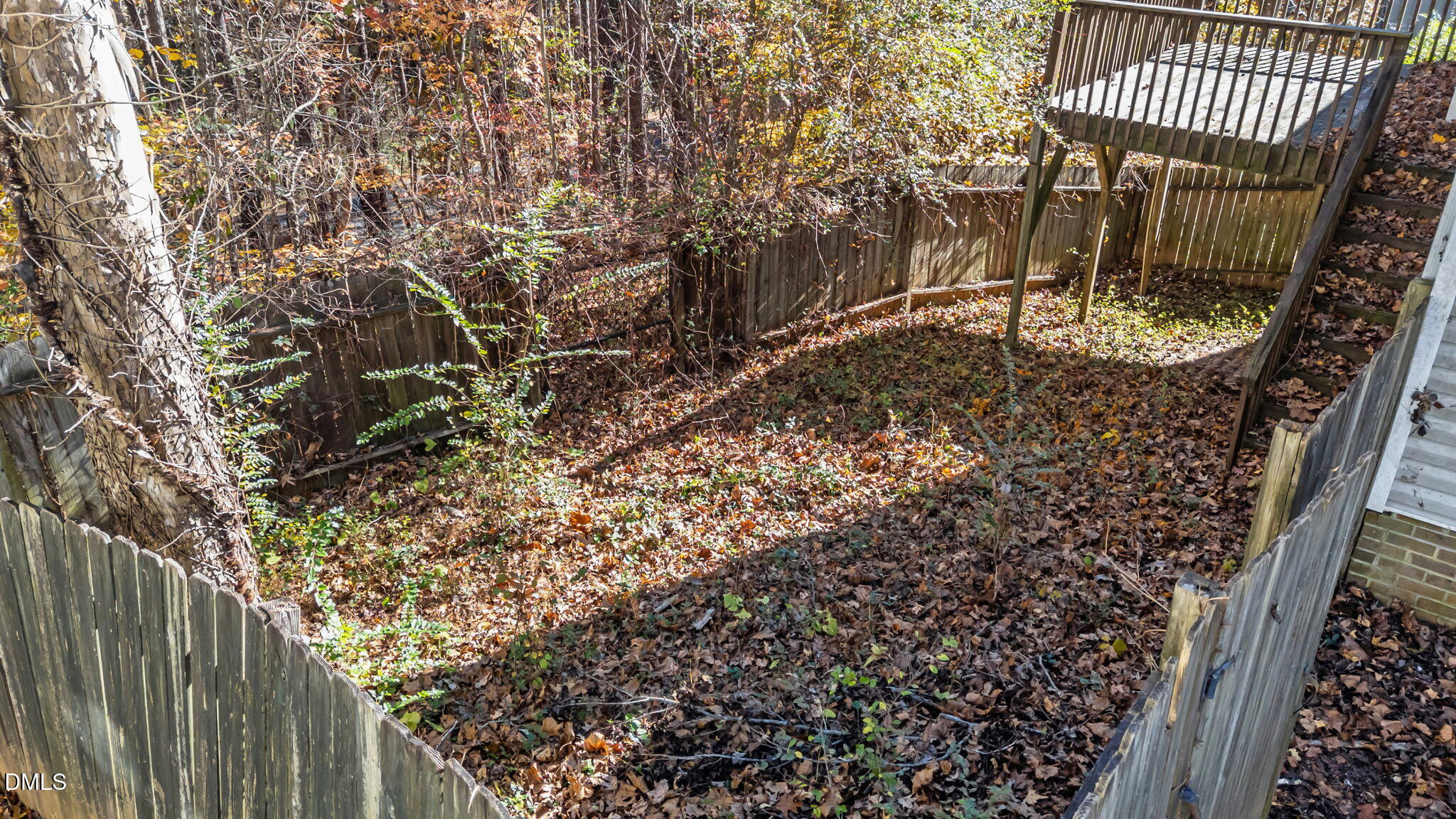 624 Harris Point Way Wake Forest, NC 27587 - Photo 35 of 38 a view of a porch with a bench