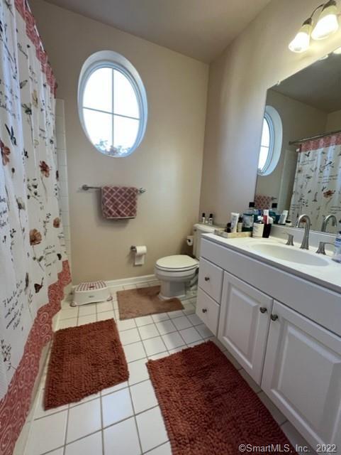 25 Adams Avenue, Unit 301 Stamford, CT 06902 - Photo 18 of 26 a bathroom with a sink a toilet and a mirror