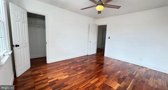 814 South Oak Street Arlington, VA 22204 - Photo 12 of 21 wooden floor in an empty room with a window
