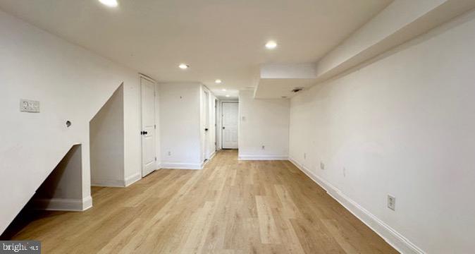 814 South Oak Street Arlington, VA 22204 - Photo 14 of 21 a view of a room with wooden floor and staircase