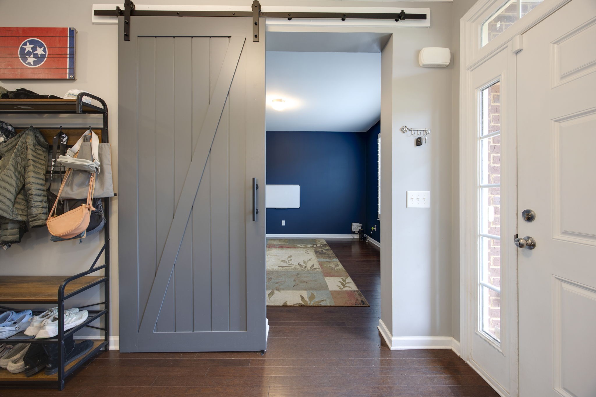 1014 Lacebark Lane Hendersonville, TN 37075 - Photo 13 of 69 a view of a hallway with wooden floor and entryway