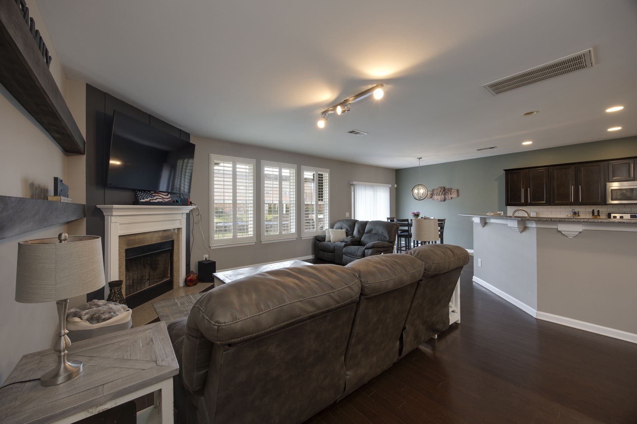 1014 Lacebark Lane Hendersonville, TN 37075 - Photo 17 of 69 a living room with furniture and a fireplace