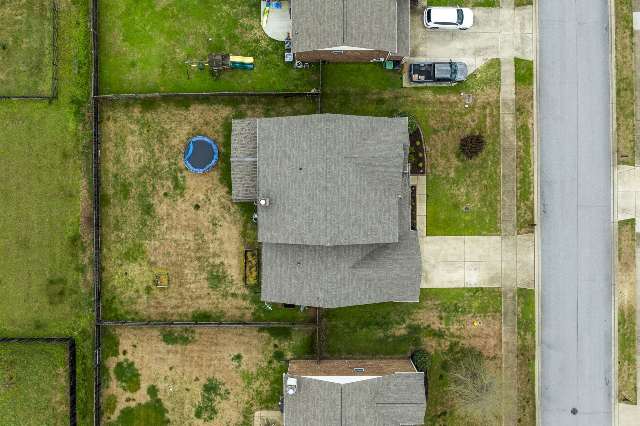 1014 Lacebark Lane Hendersonville, TN 37075 - Photo 58 of 69 an aerial view of a house with a yard