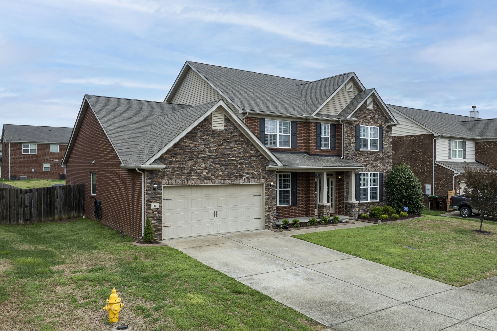 1014 Lacebark Lane Hendersonville, TN 37075 - Photo 63 of 69 a front view of a house with a yard