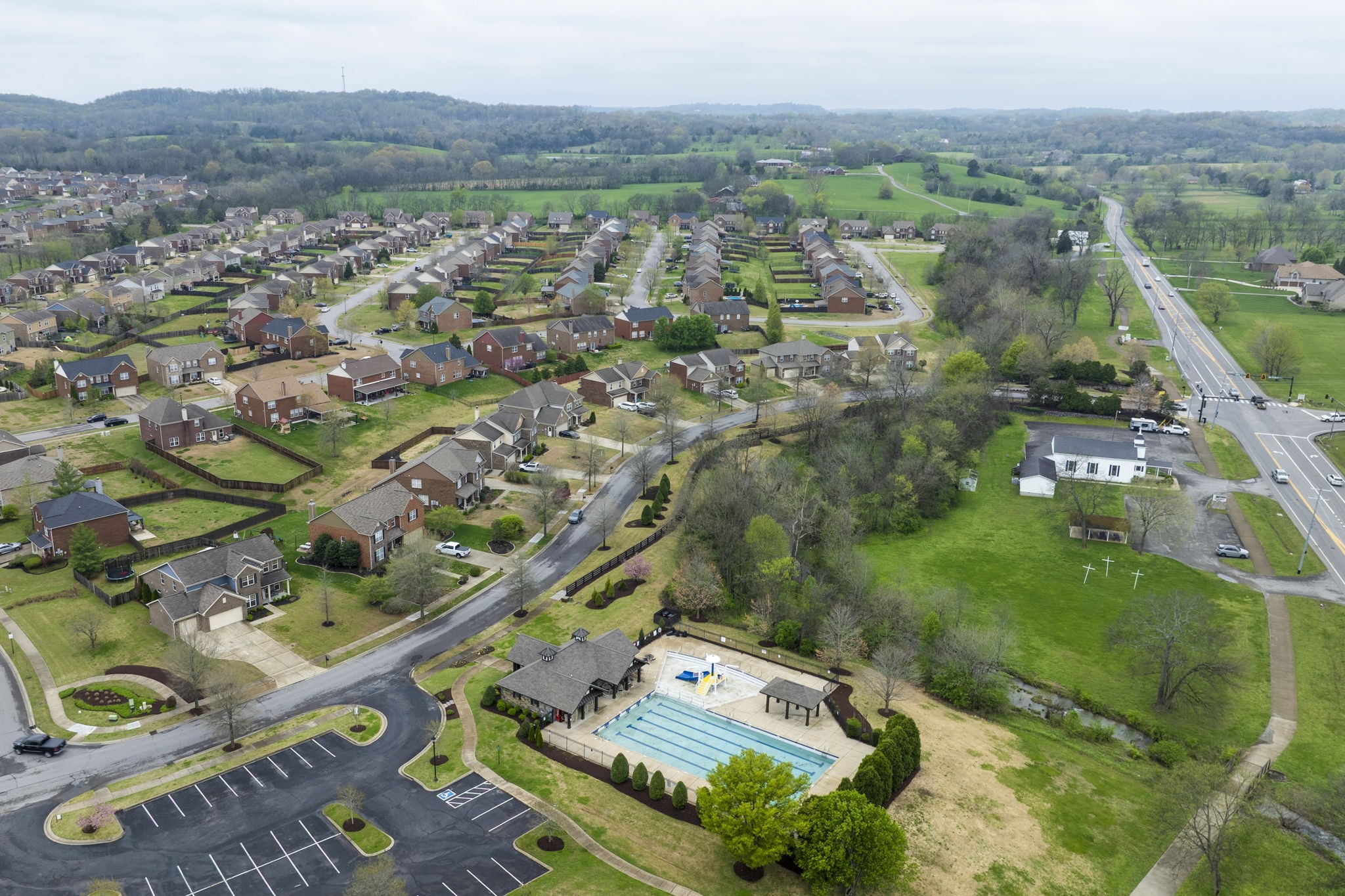 1014 Lacebark Lane Hendersonville, TN 37075 - Photo 69 of 69 an aerial view of multiple house