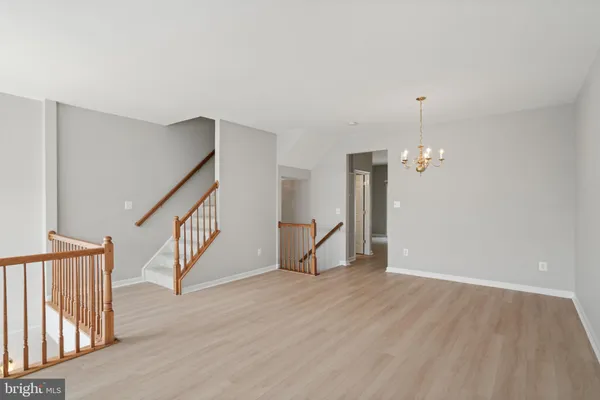 wooden floor in an empty room