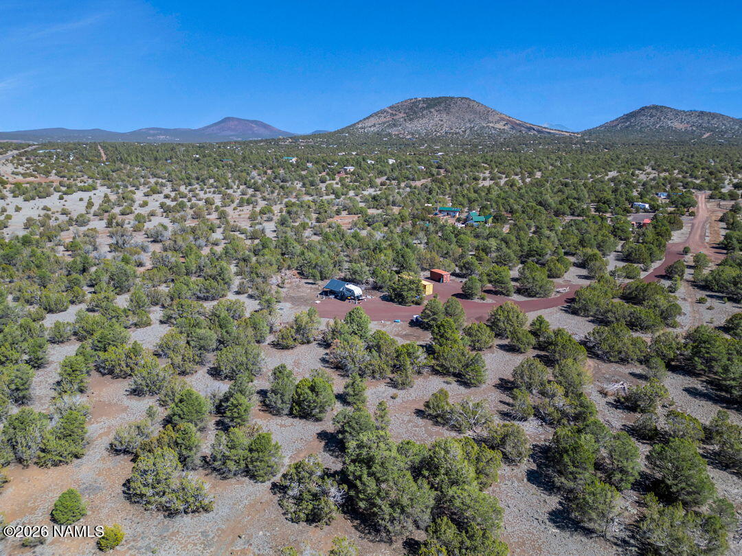5892 North Santa Fe Road Williams, AZ 86046 - Photo 26 of 33 a view of a city with mountains in the background