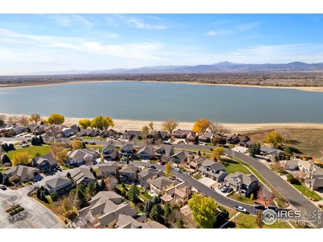 view of a city with an ocean view