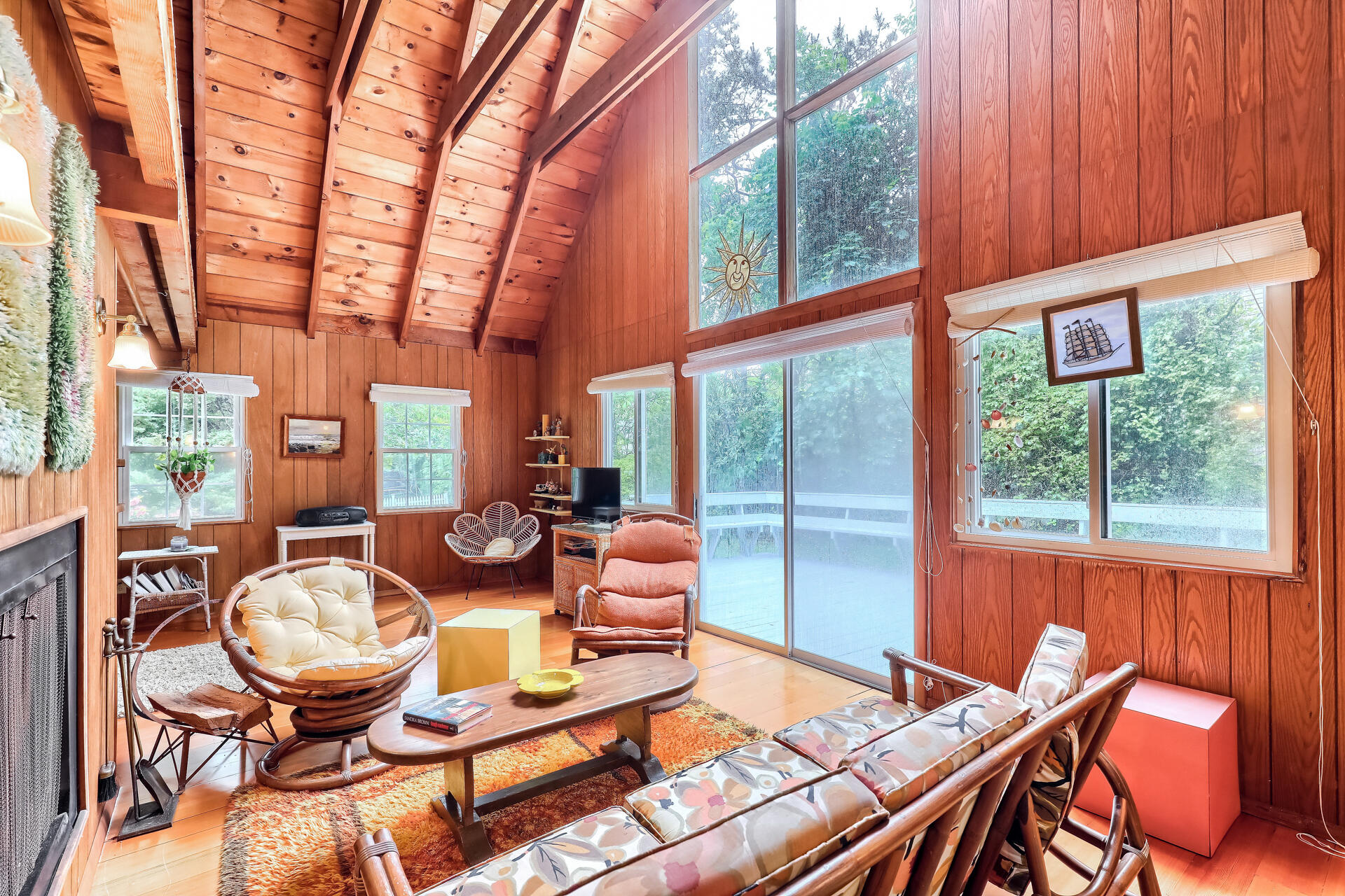 12 Captain Teach Road East Sandwich, MA 02537 - Photo 3 of 24 a view of a dining room with furniture window and outside view