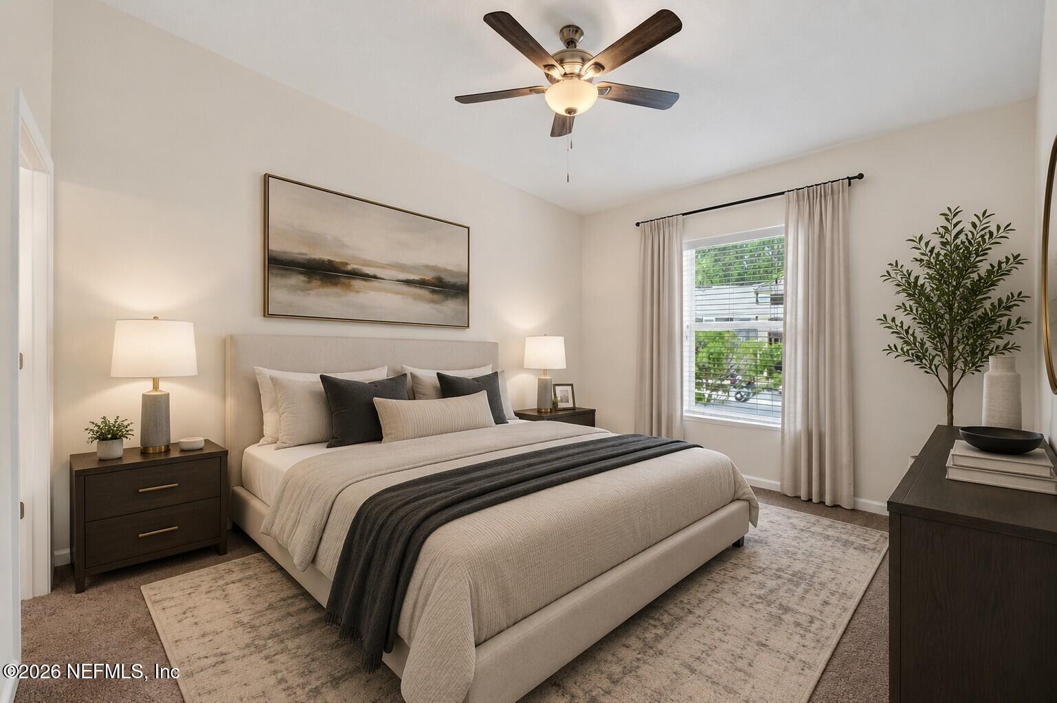7920 Merrill Road, Unit 615 Jacksonville, FL 32277 - Photo 14 of 26 Virtualy Staged Master Bedroom