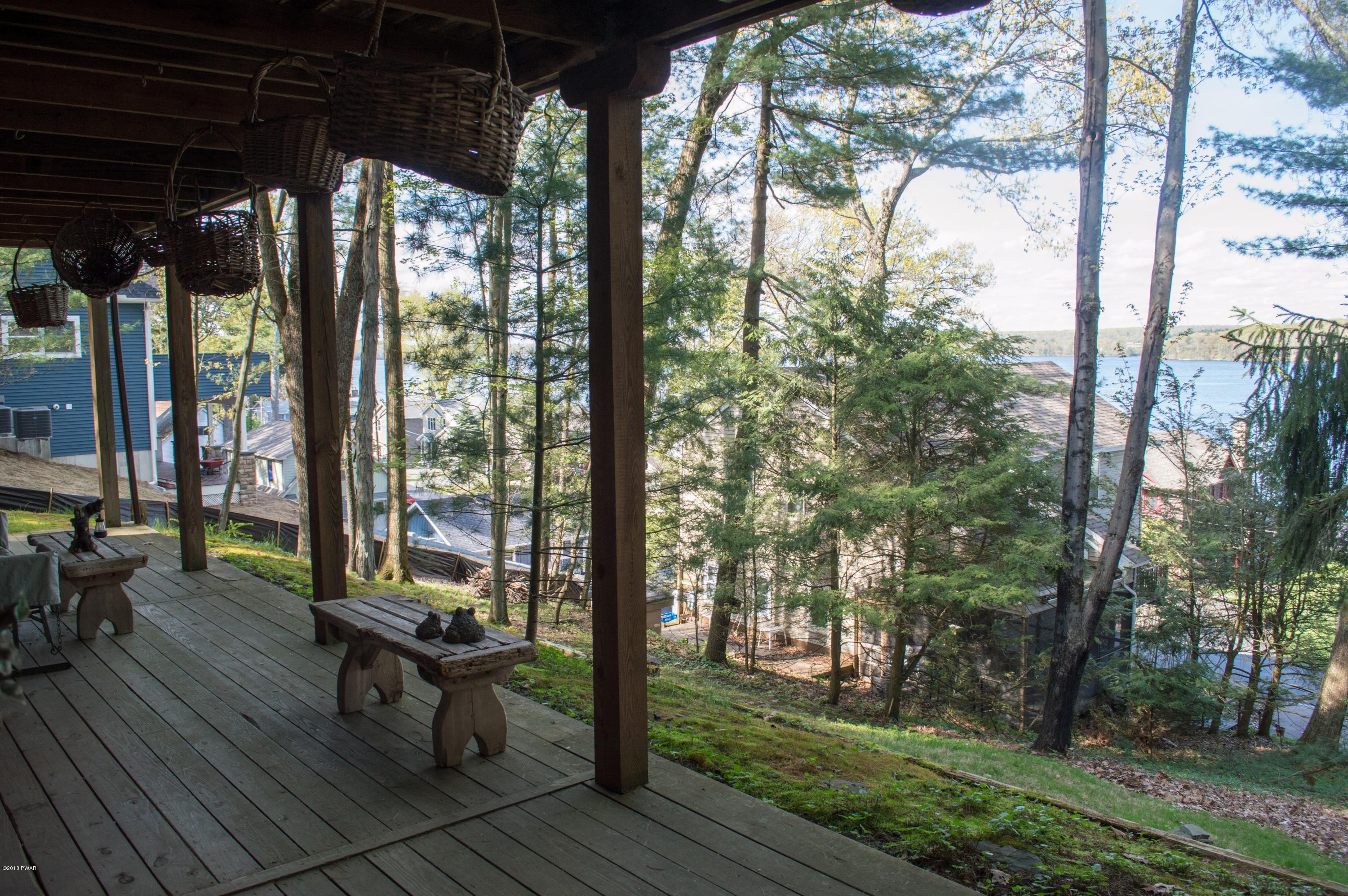 121 Terrace Road Tafton, PA 18464 - Photo 13 of 38 Lower Level Porch