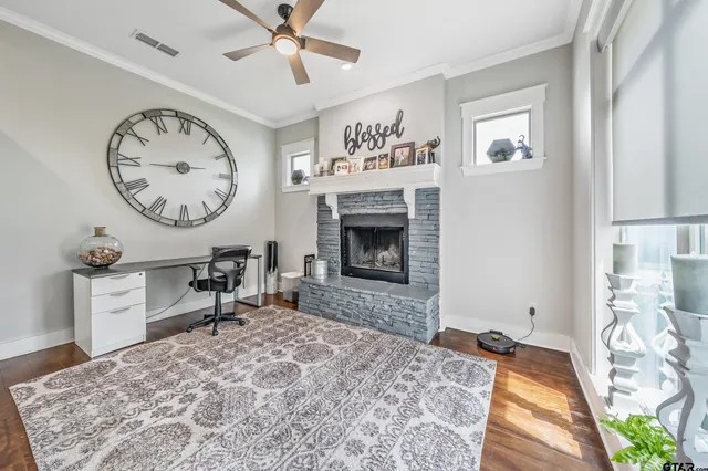 a bed room with a bed and a chandelier