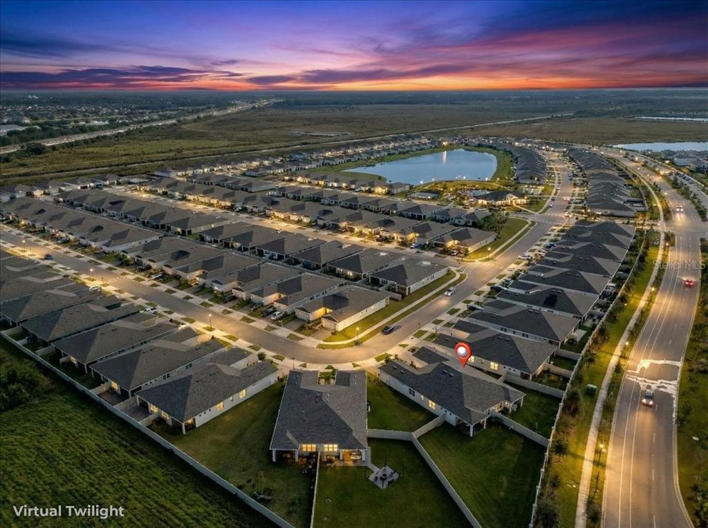 1833 Spring Shower Circle Kissimmee, FL 34744 - Photo 46 of 51 a view of a sunset