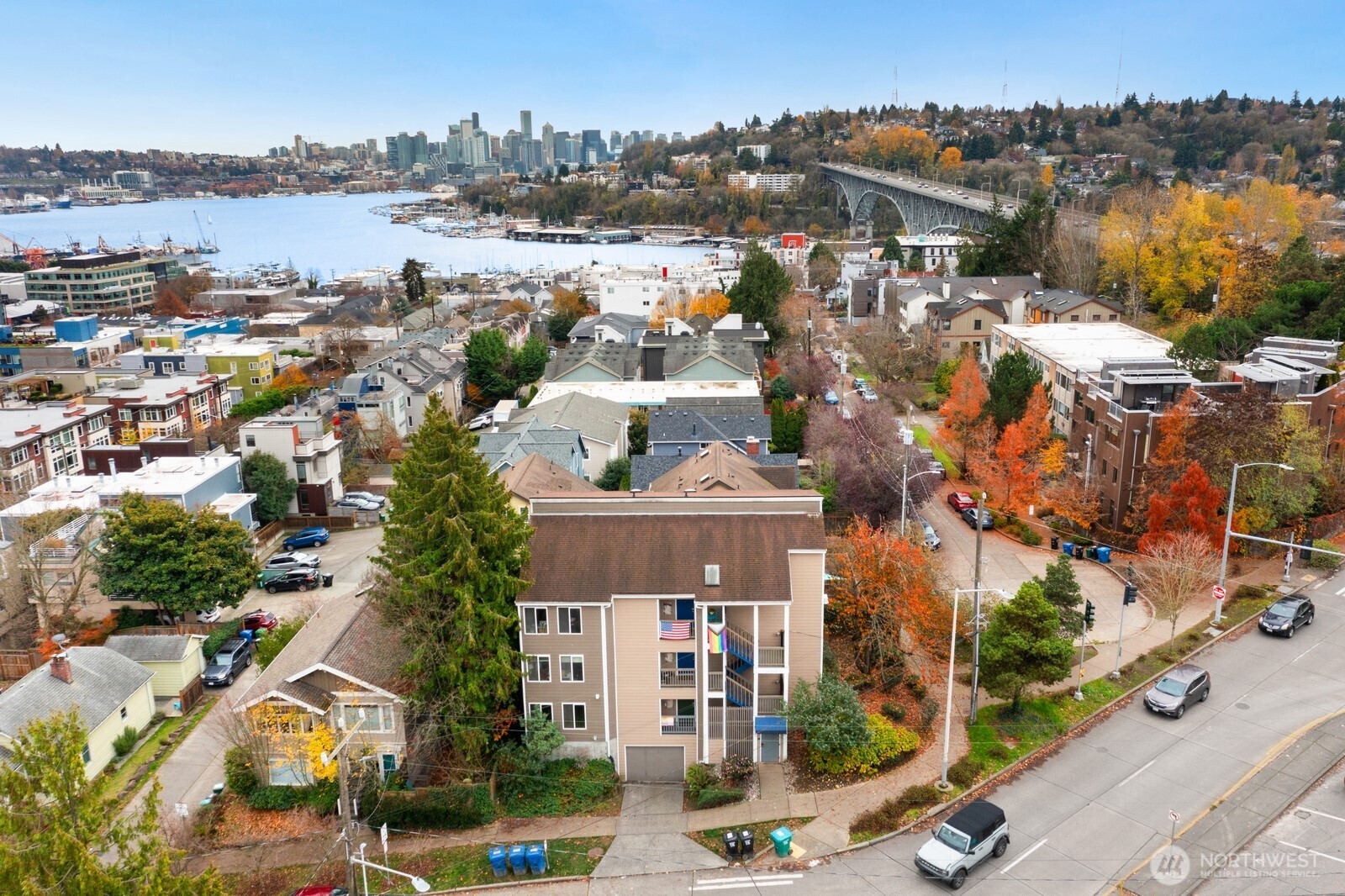 3660 Whitman Avenue North Seattle, WA 98103 - Photo 40 of 40 an aerial view of a city