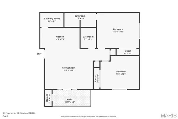 $189,900 | 895 Forest Avenue, Unit 103, Valley Park, MO 63088