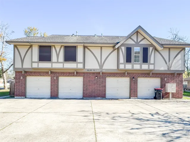 a house view with a backyard