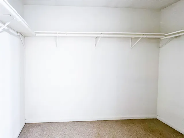 a view of a room with shelf on the wall