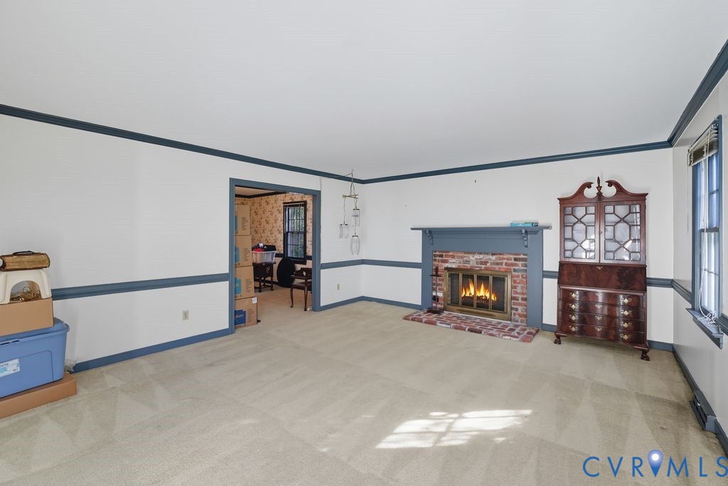 12805 Gloria Court Chester, VA 23831 - Photo 18 of 39 a view of a livingroom with a fireplace
